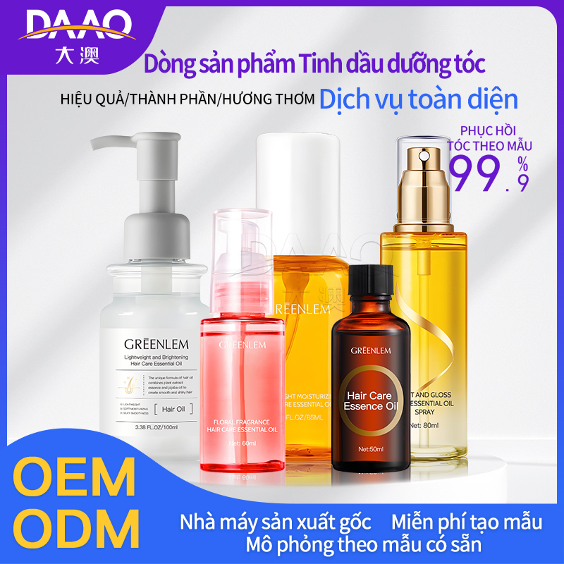 Dòng sản phẩm Tinh dầu dưỡng tóc